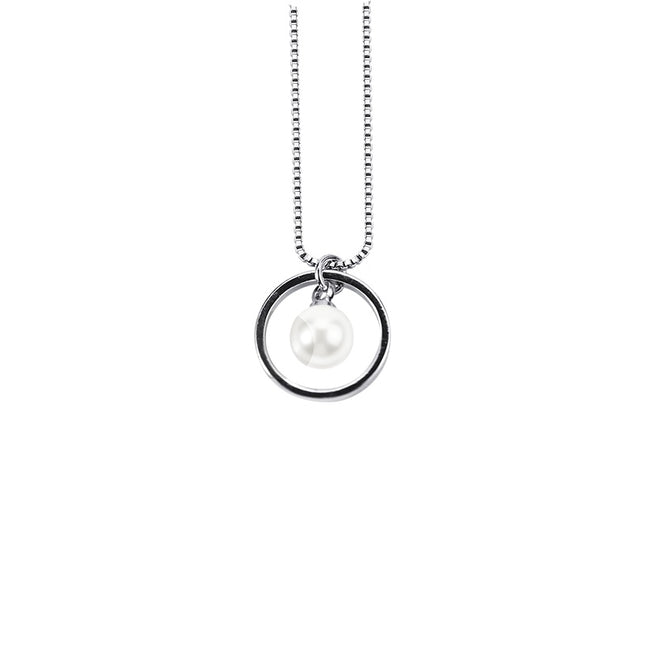 New Pearl Necklace Choker With Pendant Chain Necklaces For Women Jewelry To Mother In Law Mother'S Day Gift