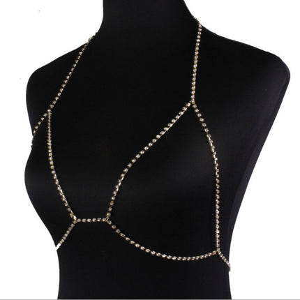 Women's Rhinestone Body Jewelry Necklace