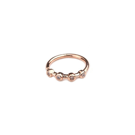 Nose Piercing Body Jewelry Ring Tiny Flower Helix